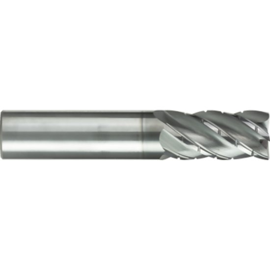 Picture of Gorilla Mill GMHTCB34RHL5120	 Dia 3/4" SH 0.7500 LOC 1.6250 OAL 4.00 End Mill Carbide TiAlN Single End Corner Radius0.1200 3.05mm PHENOM CHIMPBREAKER